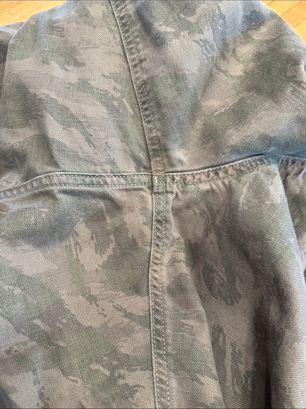 GAP Factory Camo Drawstring High Rise Pants - Picture 7 of 8